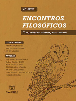 cover image of Encontros filosóficos:composições sobre o pensamento, Volume 1